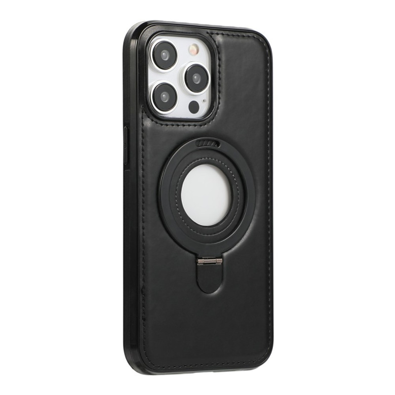 Coque iPhone 14 Pro MagSafe Simili Cuir avec Support