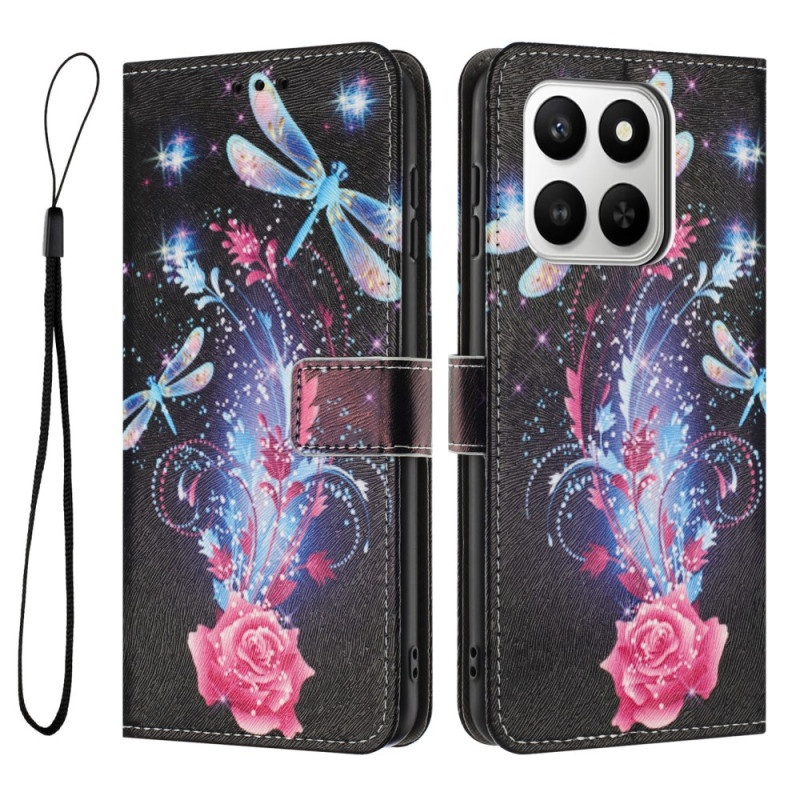 Housse Honor 400 Smart 4G Libellules