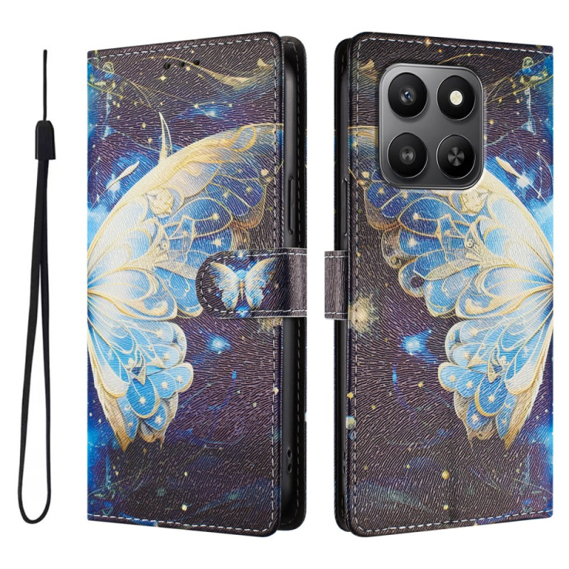 Housse Honor 400 Smart 5G / 4G / X7d 5G / 4G Motif Papillon