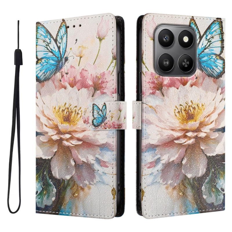 Housse Honor 400 Smart 5G / 4G / X7d 5G / 4G Nénuphar