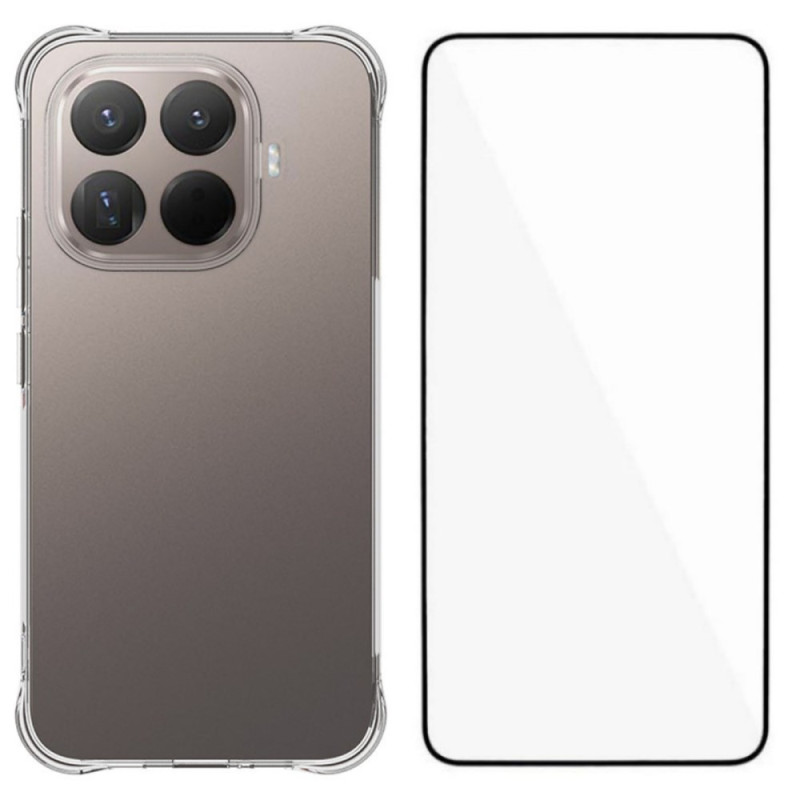 Coque Xiaomi 15T Pro Transparente Renforcée avec Protecteur Écran