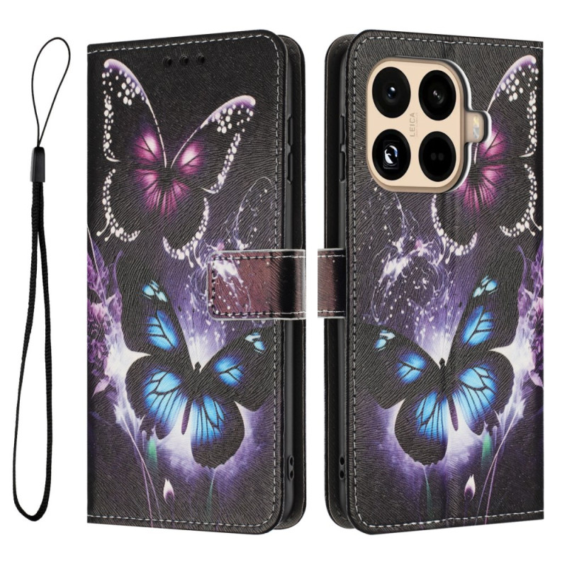 Housse Xiaomi 15T Pro Deux papillons