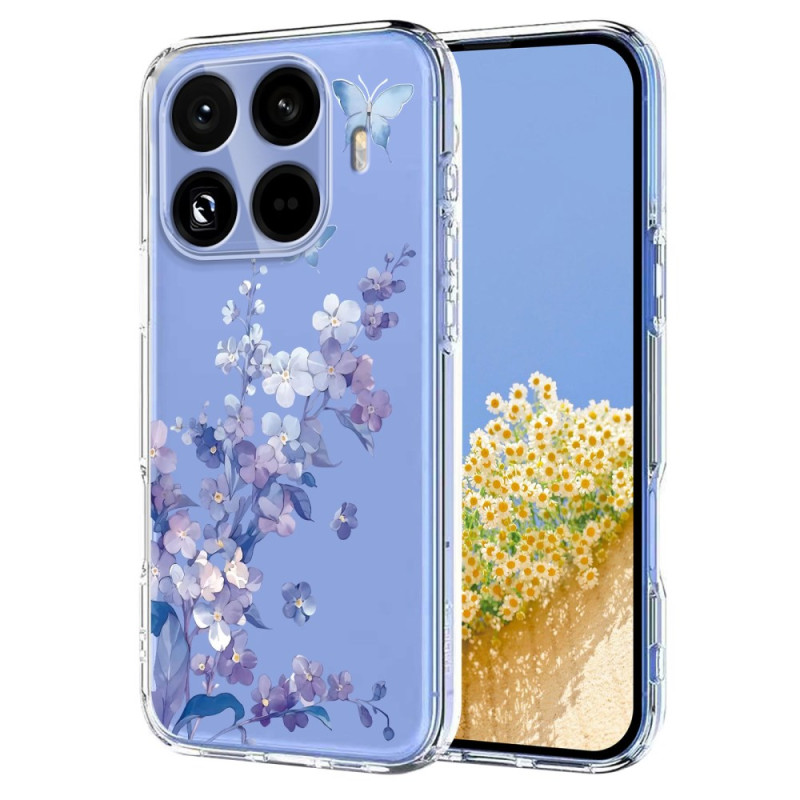 Coque Xiaomi 15T Pro Transparente Florale