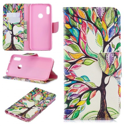 Housse Huawei Y6 2019 Arbre Coloré Housse Huawei Y6 2019 Arbre Coloré