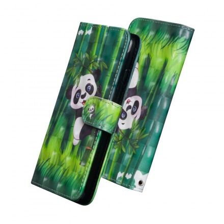 Housse Huawei Y6 2019 Panda et Bambou Housse Huawei Y6 2019 Panda et Bambou