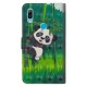 Housse Huawei Y6 2019 Panda et Bambou Housse Huawei Y6 2019 Panda et Bambou
