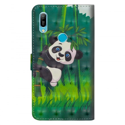 Housse Huawei Y6 2019 Panda et Bambou Housse Huawei Y6 2019 Panda et Bambou
