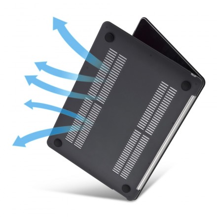 Coque Macbook Air 13" (2018) Surface Mate LENTION