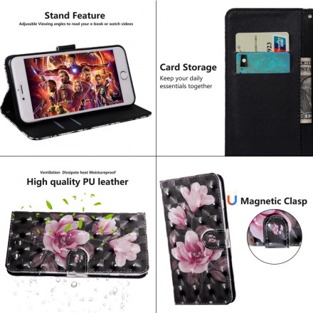Housse Huawei Y6 2019 Fleurs Blossom Housse Huawei Y6 2019 Fleurs Blossom