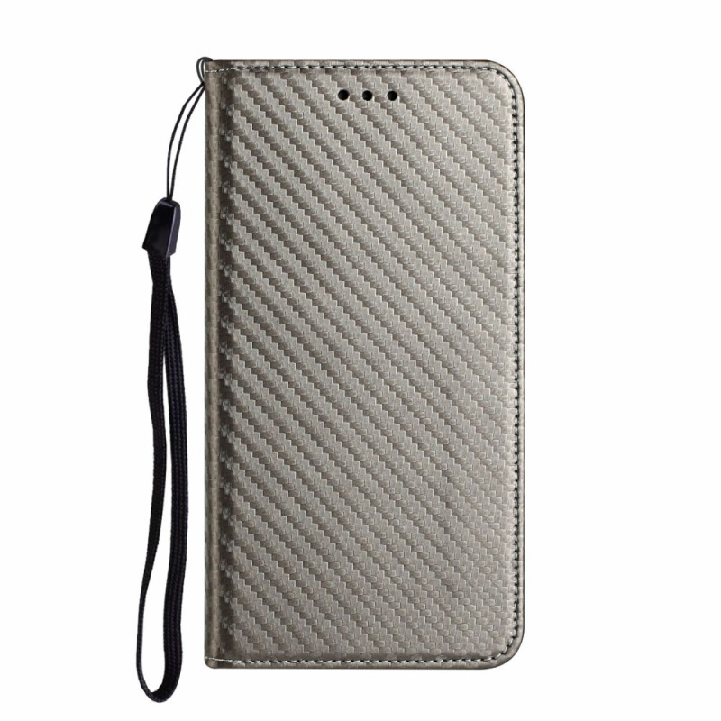 Flip Cover Xiaomi 15T Fibre Carbone