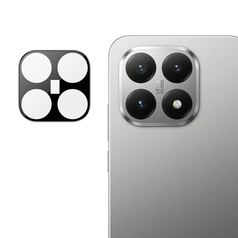 Lentille de Protection en Verre Trempé pour Xiaomi 15T (version noire)