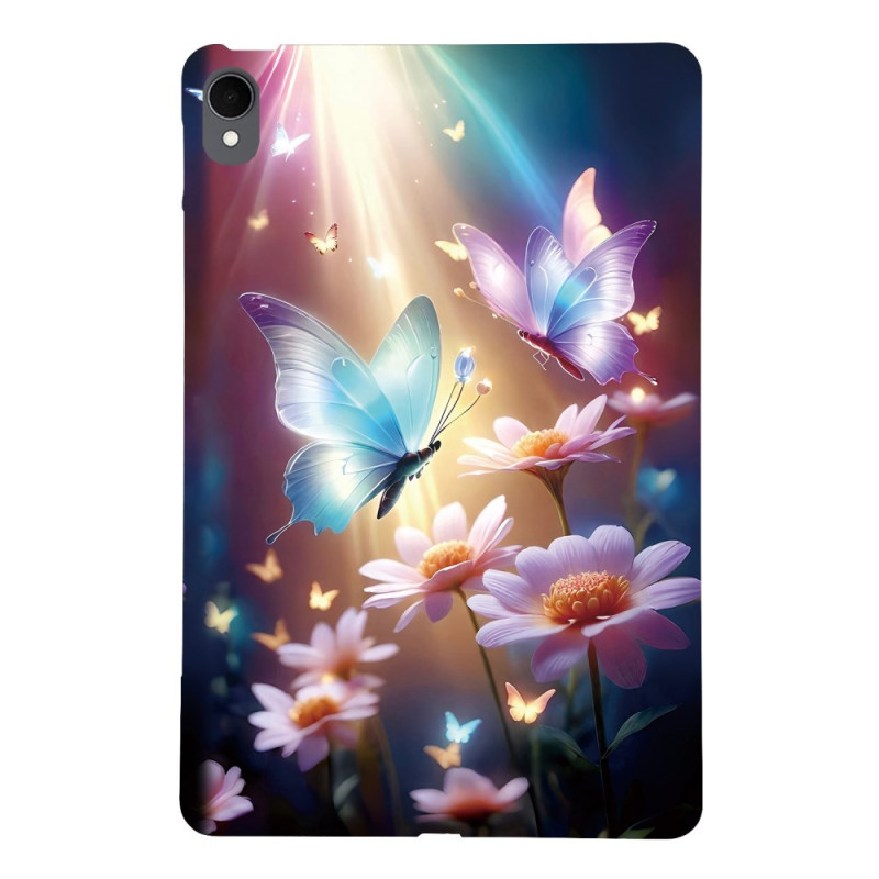 Coque Samsung Galaxy Tab S11 Papillons sous la Lumière