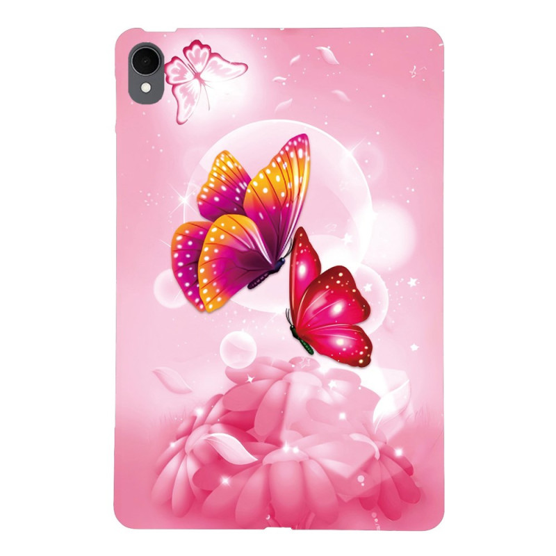 Coque Samsung Galaxy Tab S11 Papillons Roses