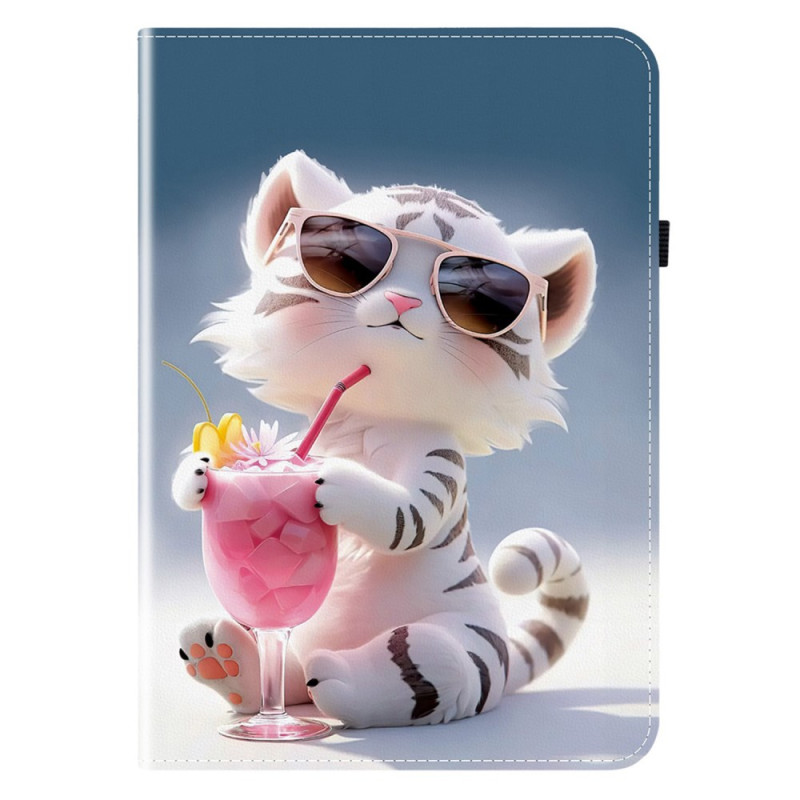 Étui Samsung Galaxy Tab S11 Tigre Cartoon