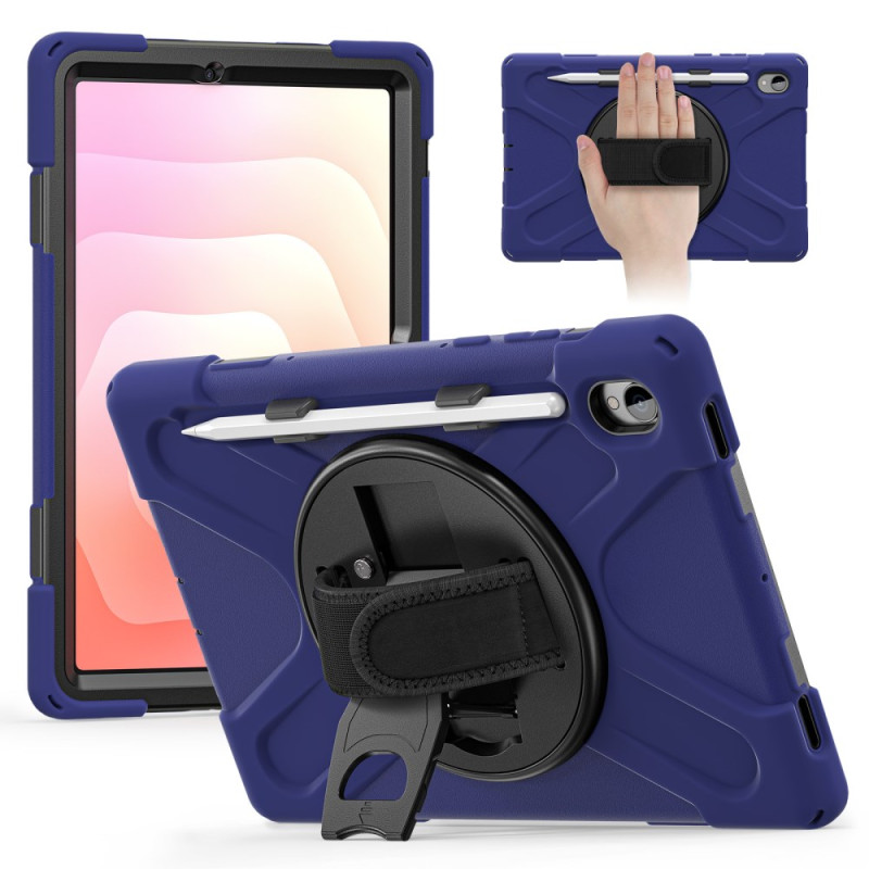 Coque Samsung Galaxy Tab S11 Ultra Résistante avec Porte-Stylet et Bandoulière