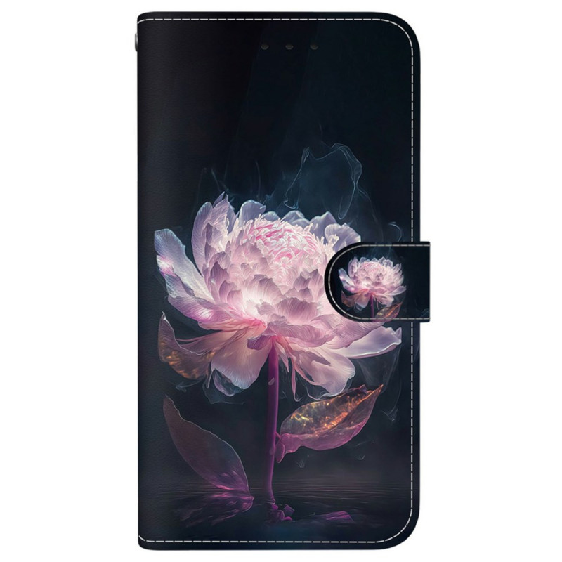 Housse Honor 400 Smart 5G / 4G / X7d 4G Pivoine Violette