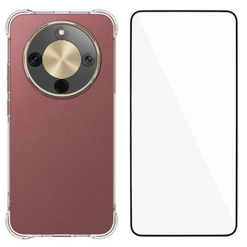 Coque Honor Magic 8 Lite Transparente avec Protecteur Écran