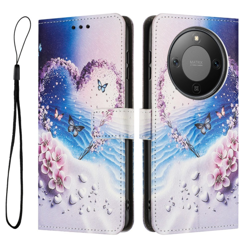 Housse Honor Magic 8 Lite / X9d Coeur Marin