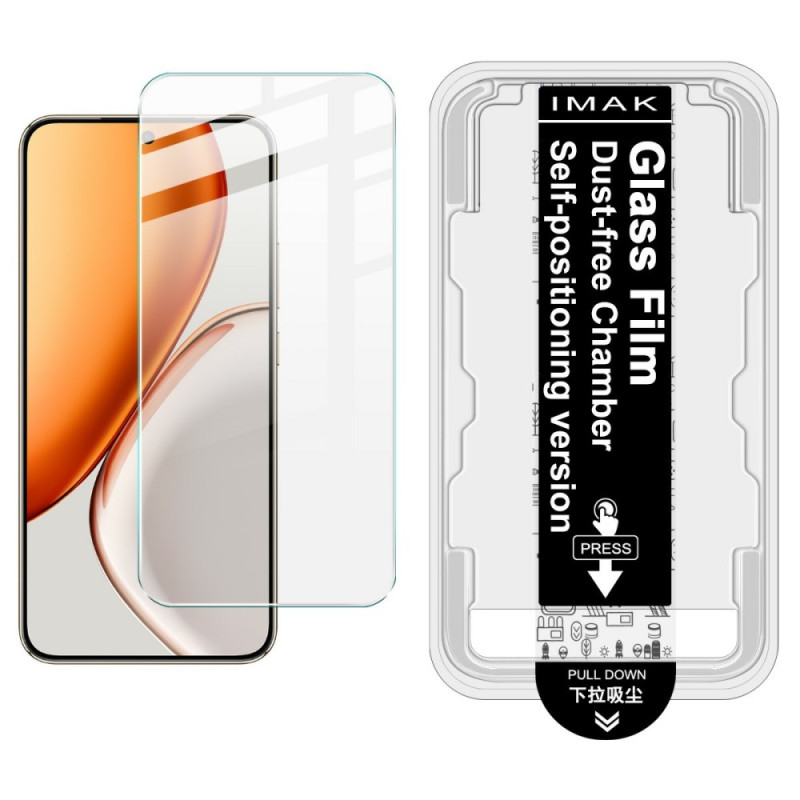 Protection en Verre Trempé pour Écran Honor Magic 8 Lite / X9d Kit d'Installation