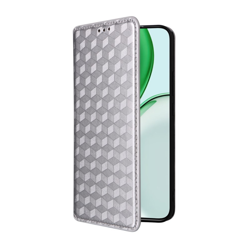 Flip Cover Honor Magic 8 Lite Motif Losange Brillant