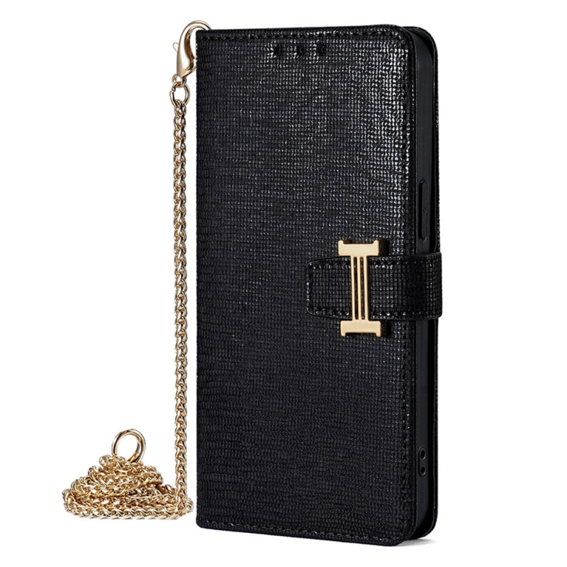 Housse iPhone 14 Pro Max Paillettes avec Chaîne