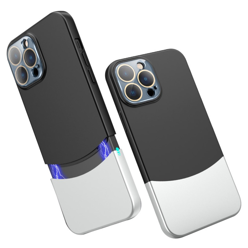 Coque iPhone 14 Pro Max Détachable 2-en-1 avec Film Protecteur d'Objectif