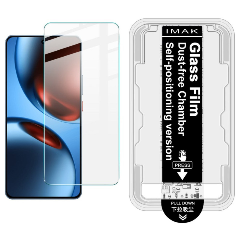 Protection en Verre Trempé pour Écran Realme GT 7 / GT 7T 5G Cadre d'Alignement