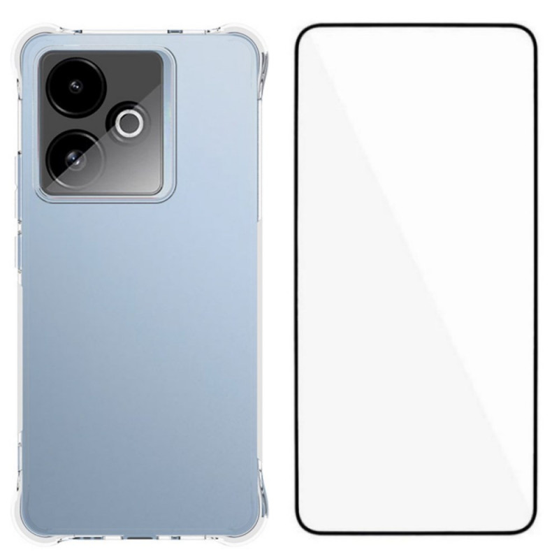 Coque Realme GT 7 Transparente Renforcée avec Protecteur Écran