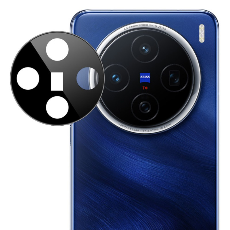 Lentille de Protection en Verre Trempé pour Vivo X200 Cadre de Positionnement Automatique