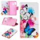 Housse Samsung Galaxy A40 Papillons et Fleurs Peint Housse Samsung Galaxy A40 Papillons et Fleurs Peint