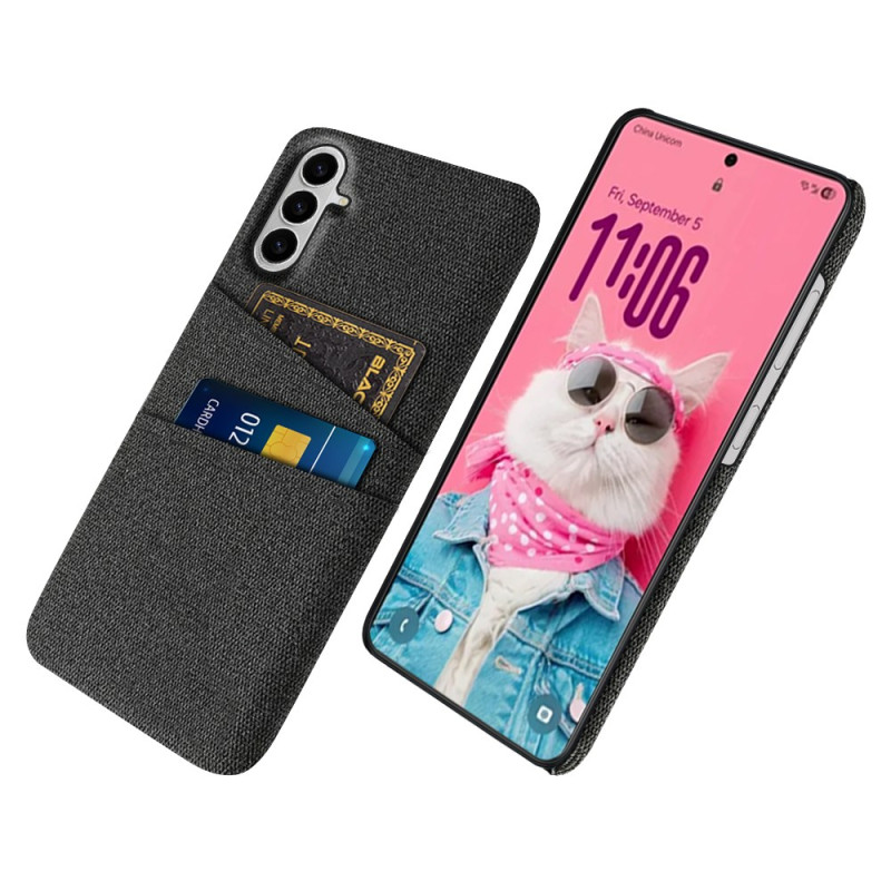 Coque Samsung Galaxy S26 Porte-Cartes Tissu