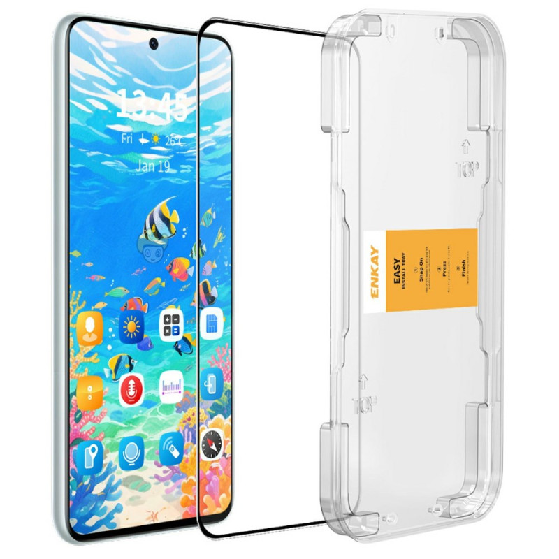 Protection en Verre Trempé pour Écran OnePlus 15 Cadre de Positionnement