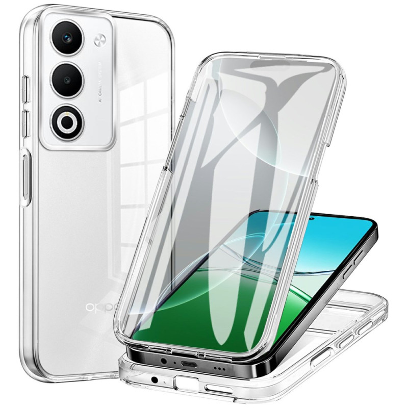 Coque Oppo A5 5G Cadre Silicone et Dos Acrylique Transparent