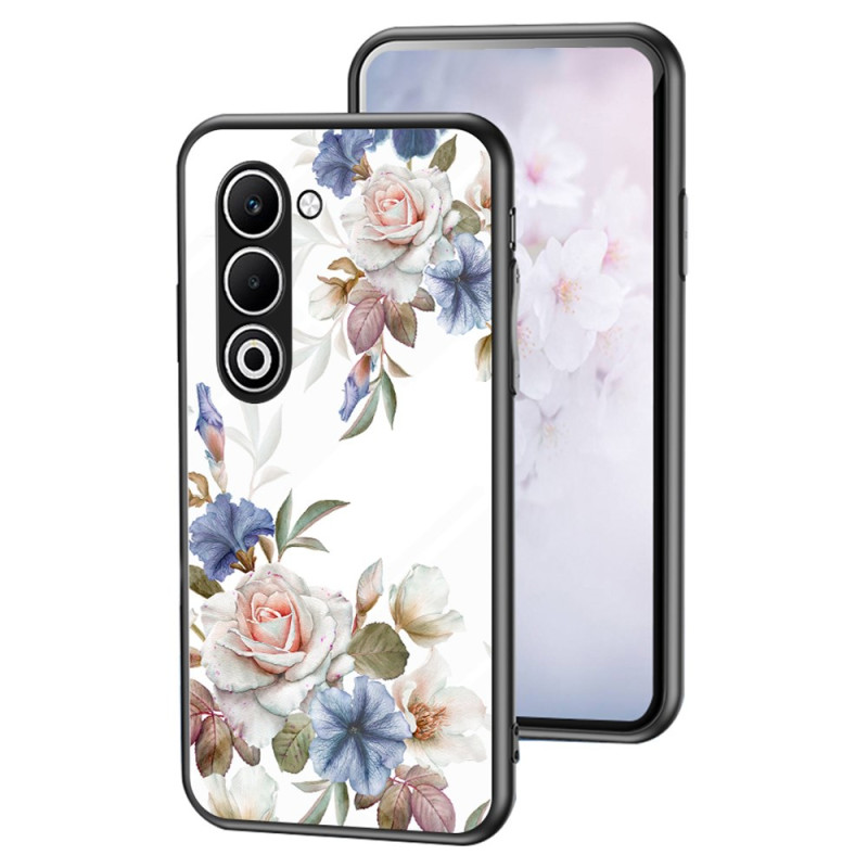 Coque Oppo A5 5G Verre Trempé Motif Floral