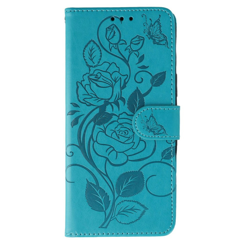 Housse Vivo V50 Lite 5G Papillons et Roses