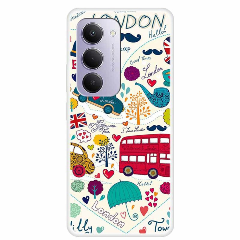 Coque Xiaomi Redmi 15 4G Bus Rouge