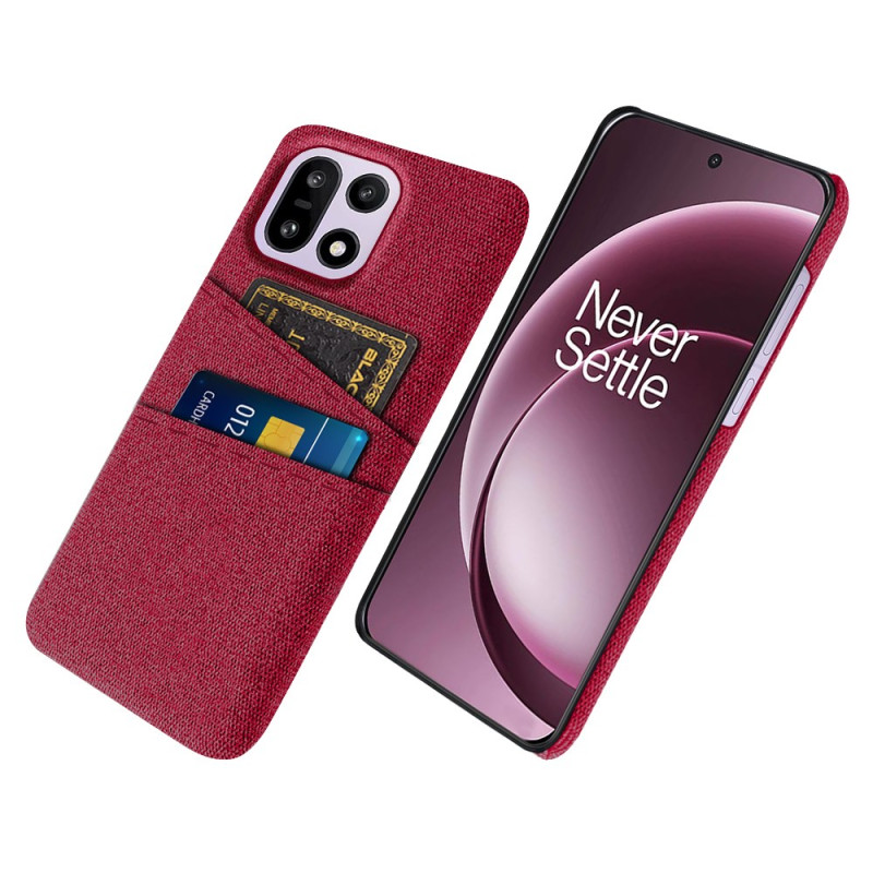 Coque OnePlus 15 Porte-Cartes Tissu