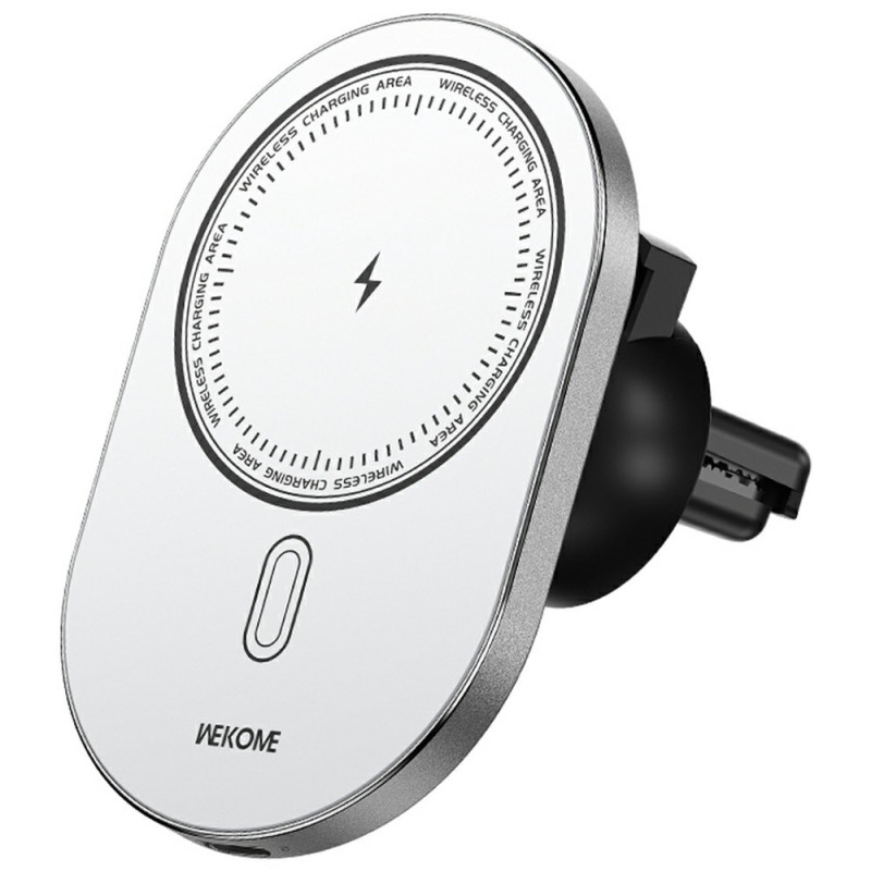 Support Voiture Magnétique 15W Rotatif 360° WEKOME