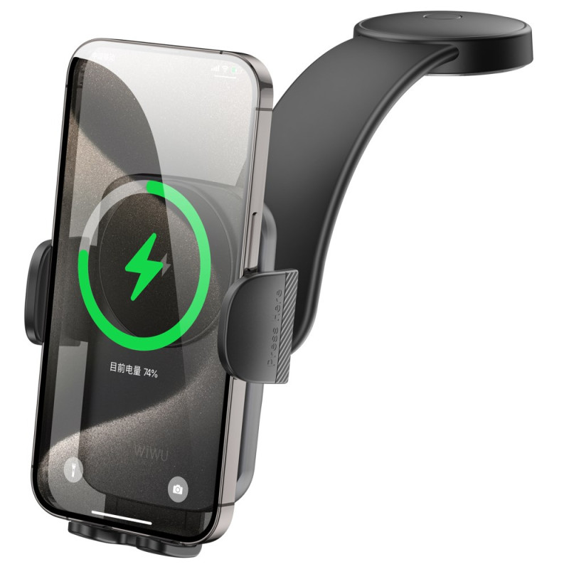 Support Voiture 15W avec Serrage Automatique WIWU