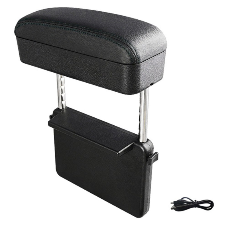 Organiseur de Console Centrale avec Chargeur Sans Fil pour Voiture