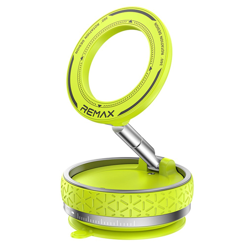 Support Magnétique Rotatif Ventouse (Voiture, Maison, Bureau) REMAX