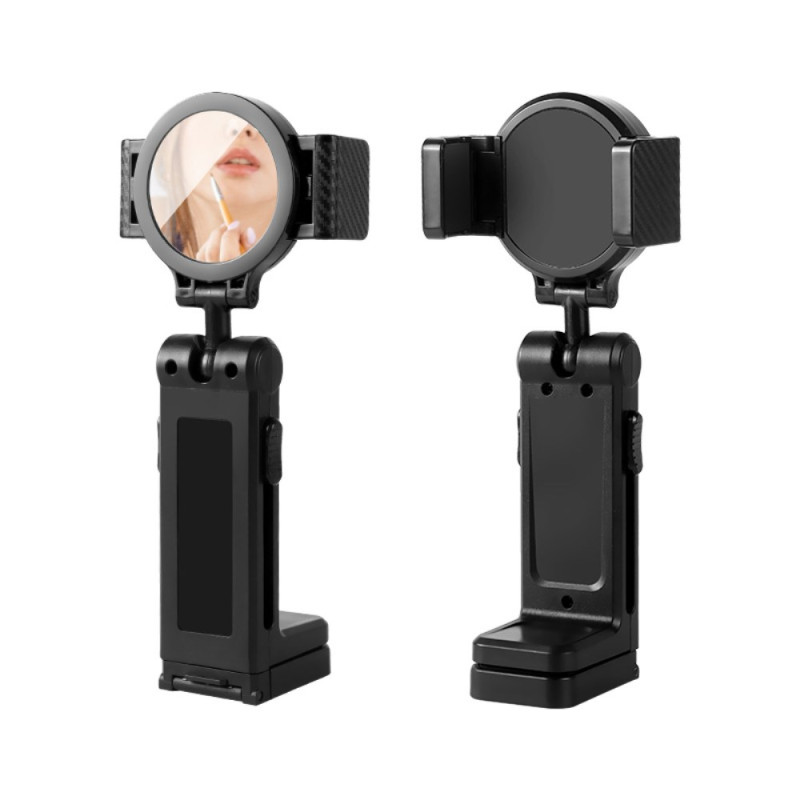 Support Pliable d'Avion/Train avec Bras de Fixation et Miroir