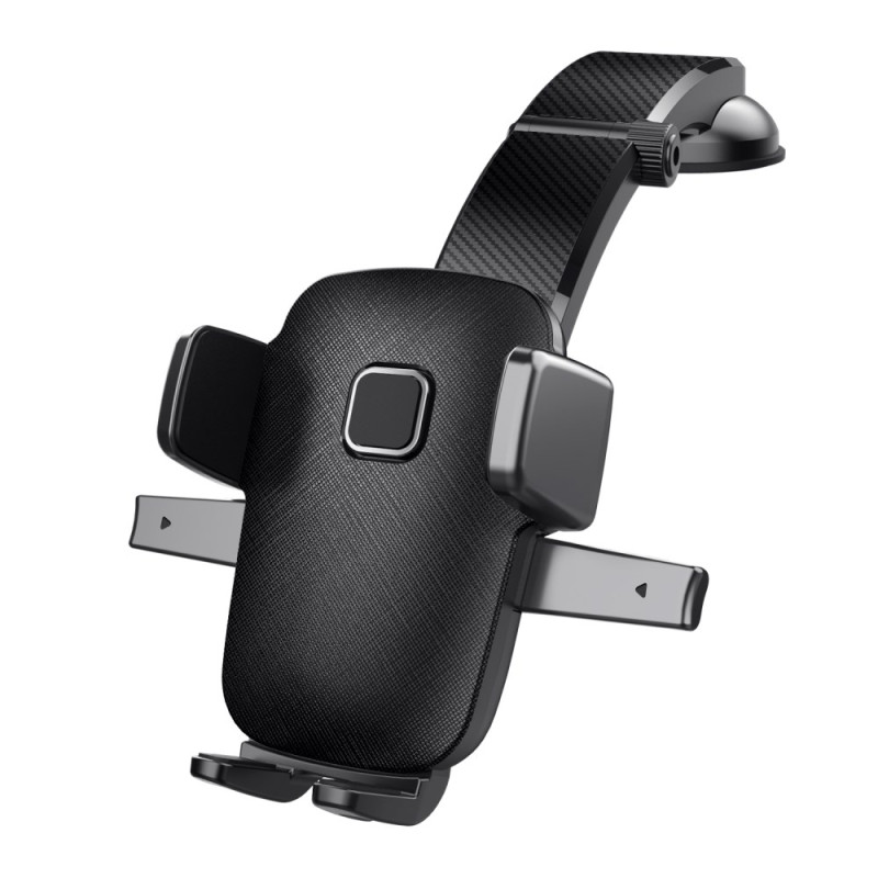Support Téléphone Voiture Ventouse avec Bras Extensible et Rotation 360°