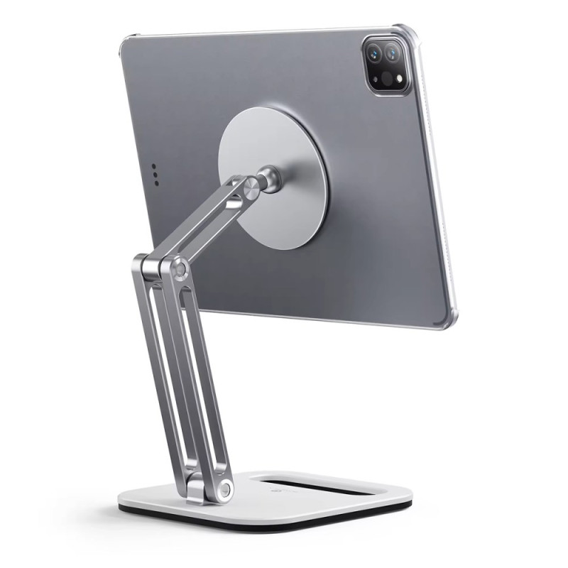 Support Magnétique pour Tablette Double Bras Pliable