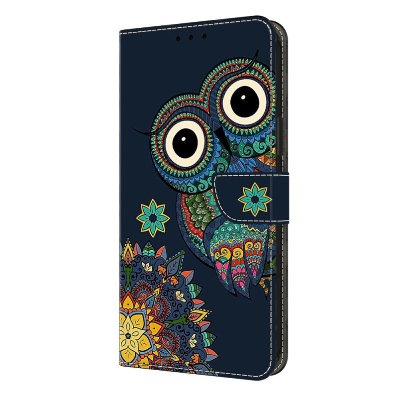 Housse Samsung Galaxy S26 Plus Motif Hibou Mandala