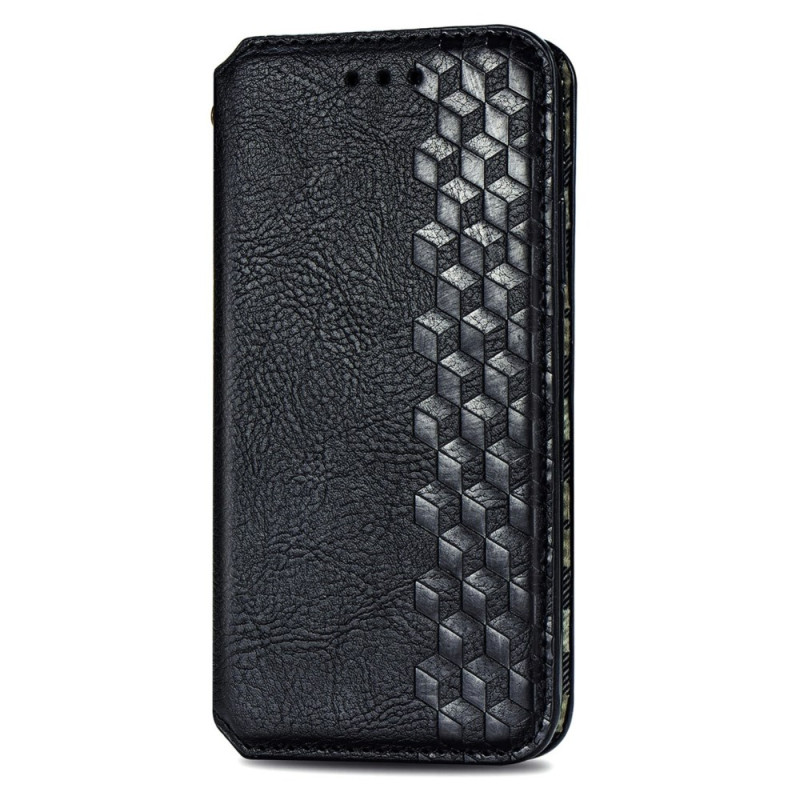 Flip Cover Honor X5c Plus Motif Losanges