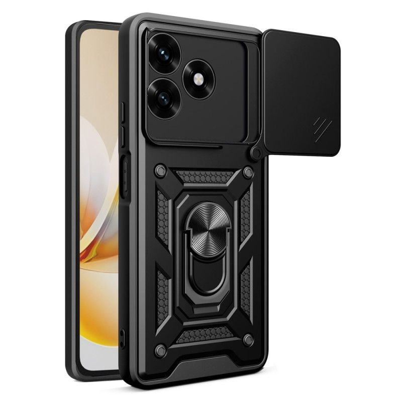 Coque Honor X5c Plus Support Rotatif et Protection Caméra Coulissante