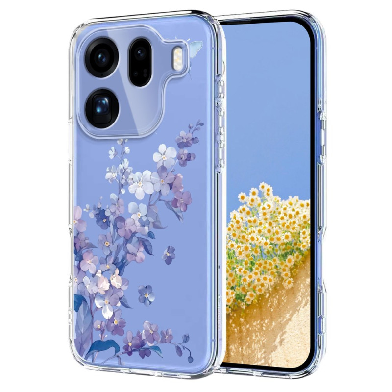 Coque Oppo Find X9 Pro 5G Papillons et Fleurs