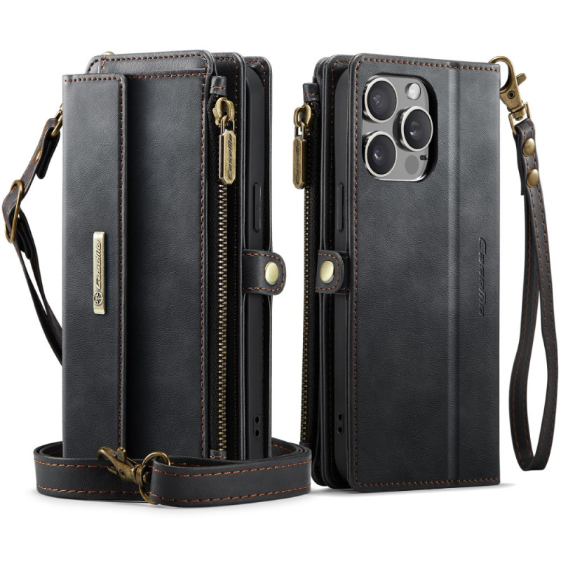 Housse iPhone 13 Pro Max Protection RFID et 9 Porte-Cartes CASEME