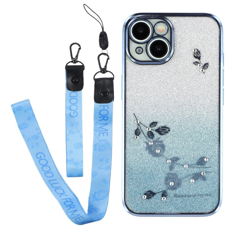 Coque iPhone 13 Mini Strass et Lanières